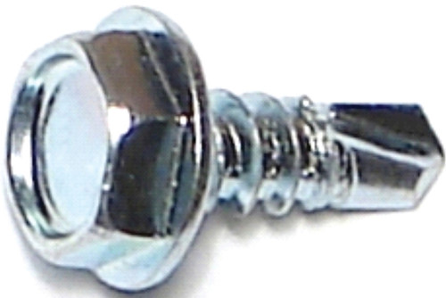 MIDWEST FASTENER 10278 Screw, #10 Thread, 1/2 in L, Hex, Socket Drive, Self-Drilling Point, Steel, Zinc [SKU: ORG2475523]