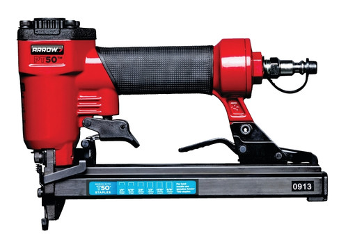 Arrow PT50 Stapler, 1/4 to 9/16 in L Leg, 100 Magazine [SKU: ORG6524151]