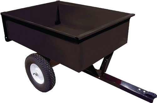 AG SOUTH SC10-MC Trailer/Dump Cart, Steel Deck, 16 in Wheel, Black [SKU: ORG9306523]