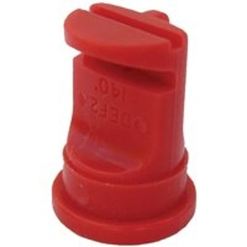 VALLEY INDUSTRIES DF2.0-CSK Deflector Spray Tip, 140 deg, Red [SKU: ORG6996052]