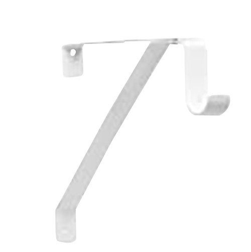 Knape & Vogt RP-0043-WT Shelf and Rod Bracket, 150 lb, Steel [SKU: ORG6857403]