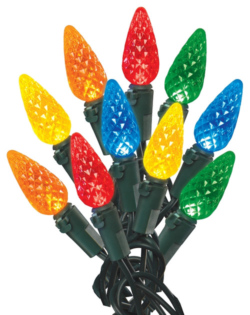 Hometown Holidays W11N0463 Light Set, Christmas, 120 V, 4.8 W, 70-Lamp, Blue/Green/Orange/Red/Yellow Lamp [SKU: ORG8485765]