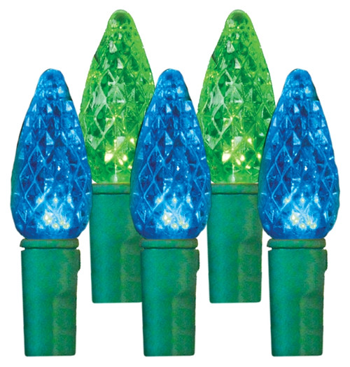 Hometown Holidays 2360-45/U17E115D Light Spool, 14.4 (0.12 amps) W, 210-Lamp, LED Lamp, Blue/Green Lamp [SKU: ORG1230523]