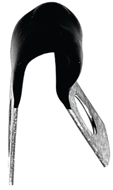 Jandorf 61537 Loom Clamp, Steel/Vinyl, Black [SKU: ORG3395993]