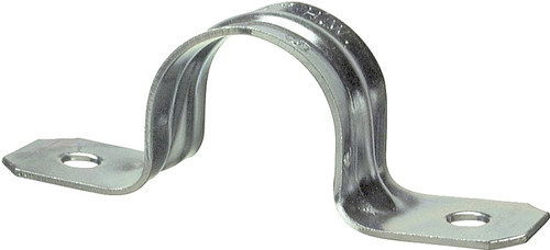 Halex 61220B Conduit Strap, Steel, Zinc-Plated [SKU: ORG6104376]