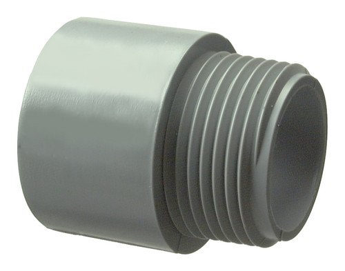 Halex 27352 Terminal Adapter, 3/4 in Male, 5 in L, PVC [SKU: ORG3896594]