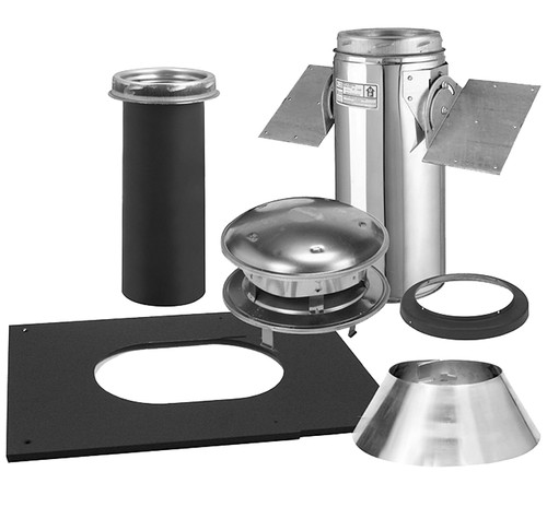 SELKIRK 208621 Ceiling Support Kit, Pitched, Stainless Steel [SKU: ORG7506504]