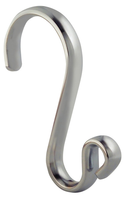 iDESIGN 55970 Shower Curtain Hook, Steel, Polished Chrome [SKU: ORG4657722]