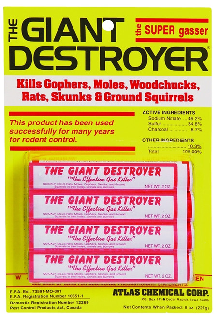 ATLAS CHEMICAL 00333 Giant Destroyer [SKU: ORG3306172]
