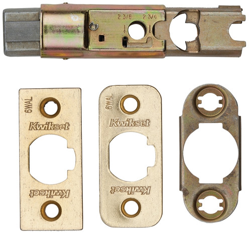 Kwikset 81825-001 Deadbolt Latch, Steel, Polished Brass [SKU: ORG8674285]