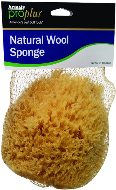 Armaly ProPlus 46000 Wool Sea Sponge, 7 to 8 in L, Natural Wool [SKU: ORG6750202]