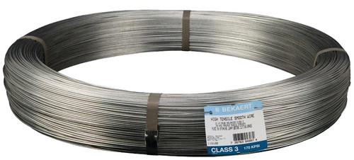 BEKAERT 118128 Smooth Wire, 12.5 ga Wire, 4000 ft L [SKU: ORG4113031]