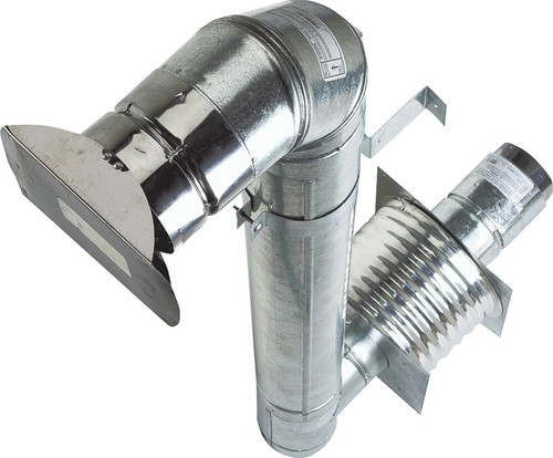 SELKIRK 284875 Pellet Stove Kit, Thru-The-Wall, Stainless Steel [SKU: ORG2037596]