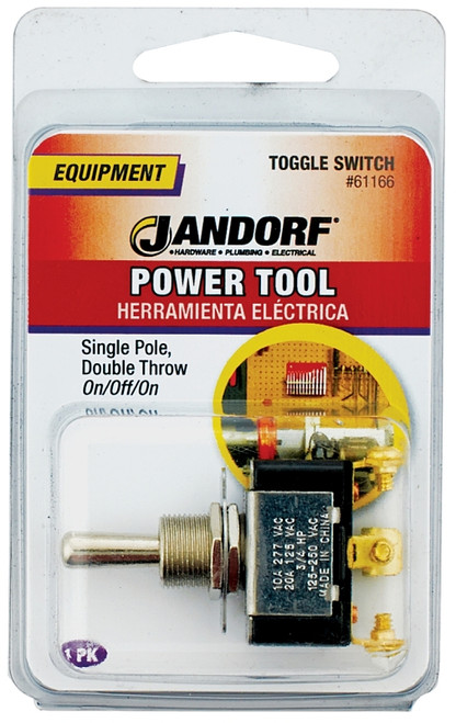 Jandorf 61166 Switch, 15/20 A, 125/277 V, SPDT, Screw Terminal [SKU: ORG3402872]