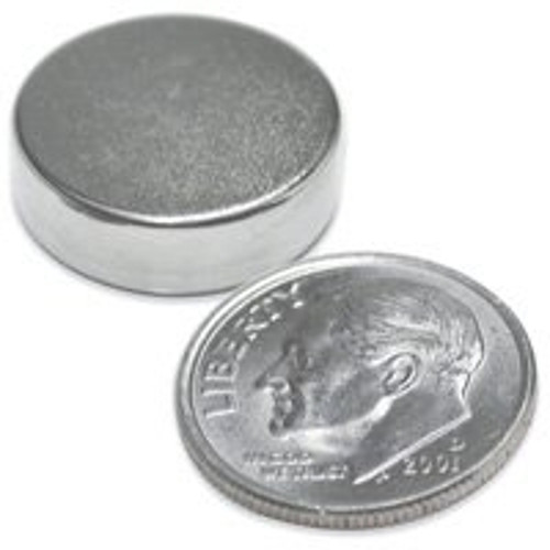 Magnet Source 07047 Super Magnet Disc, Neodymium, 0.709 in Dia, 0.118 in H [SKU: ORG5630462]