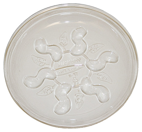Gardener's Blue Ribbon Saucer Plus SP14 Plant Saucer, 14 in Dia, Round, Plastic, Clear [SKU: ORG8984973]