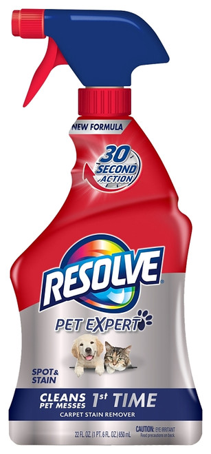 Resolve 1920078033 Carpet Cleaner, 650 mL Spray Bottle, Liquid, Citrus, Herbaceous, Colorless [SKU: ORG5607486]