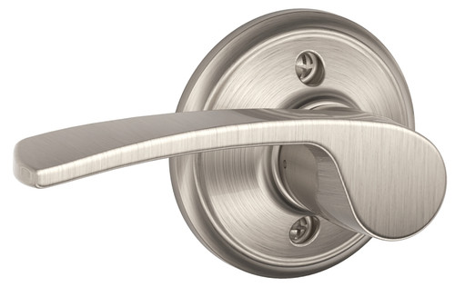 Schlage Merano Series FA170MER619LH Dummy Lever, Satin Nickel [SKU: ORG4432803]