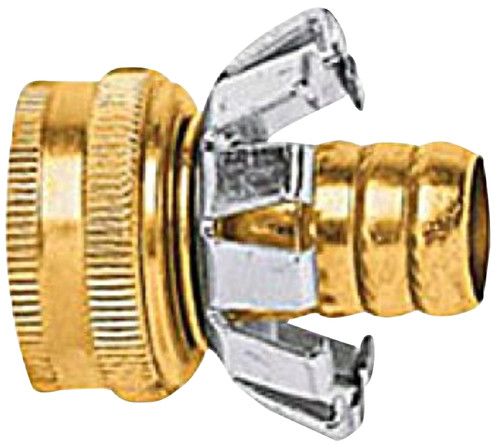 Gilmour C34F Hose Repair Coupler, 3/4 in, Female, Brass [SKU: ORG8231037]