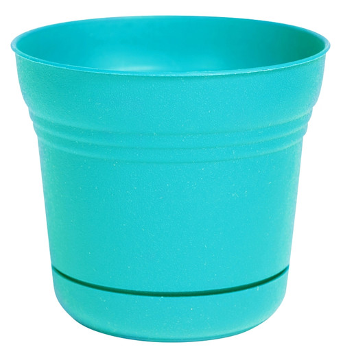 Bloem SP0727 Saturn Planter, 7.3 in W, Bell, Plastic, Calypso, Matte [SKU: ORG4692406]