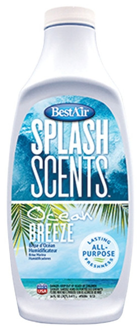 BestAir FSOB6 Humidifier Scents, Ocean Breeze, 16 oz Bottle [SKU: ORG0878710]