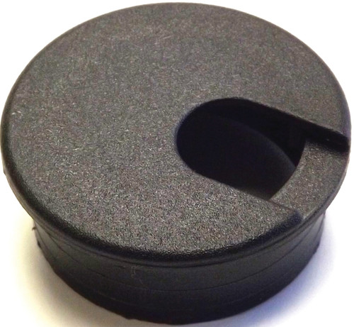 Jandorf 61605 Desk Grommet, 1-3/4 in Dia Cable, Polystyrene, Black [SKU: ORG3396736]