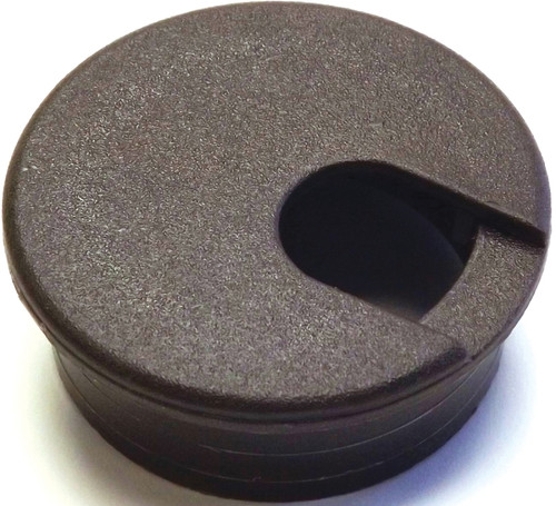 Jandorf 61612 Desk Grommet, 1-3/4 in Dia Cable, Polystyrene, Walnut Brown [SKU: ORG3396801]