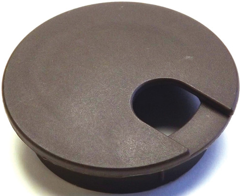 Jandorf 61614 Desk Grommet, 2-1/2 in Dia Cable, Polystyrene, Walnut Brown [SKU: ORG3396827]