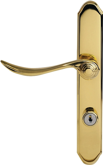 Larson QuickFit Series 20297807 Door Handleset, Metal, Brass [SKU: ORG4338844]