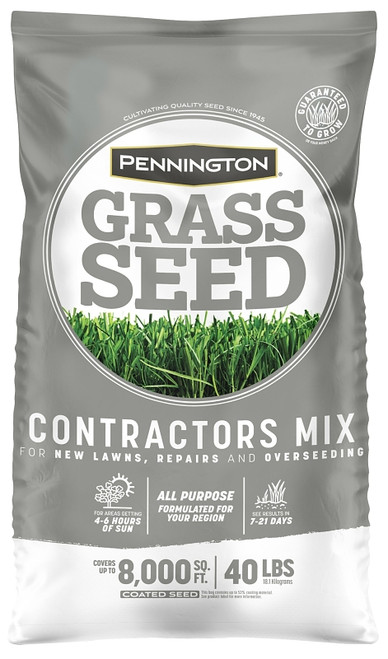 Pennington 100520262 Central Contractors Seed Mix, 40 lb Bag [SKU: ORG1452002]