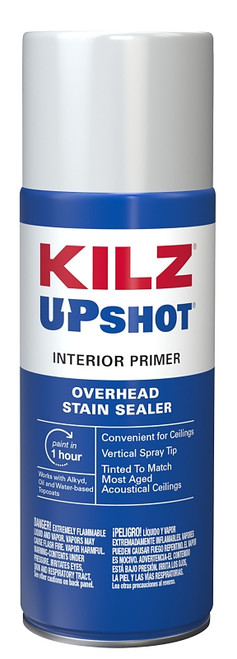 Kilz UPSHOT 11748 Multi-Purpose Primer, White, Flat, 10 oz [SKU: ORG7456908]