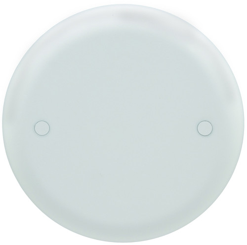 Carlon CPC4WH Box Cover, 4 in Dia, Round, Lexan, White [SKU: ORG9516139]