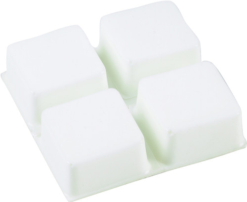 Shepherd Hardware 9560 Surface Guard Bumper Pad, 1/2 in, Square, Vinyl, White [SKU: ORG6037030]