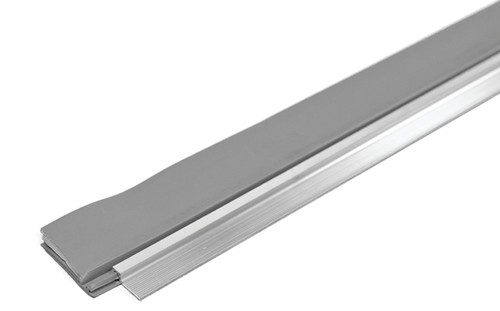 M-D 43300 Cinch Stick, 36 in L, 2 in W, Aluminum Flange, Vinyl Insert [SKU: ORG3167806]