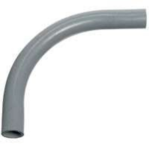 Carlon UB9FK Conduit Elbow, 90 deg Angle, PVC, Gray [SKU: ORG1034164]