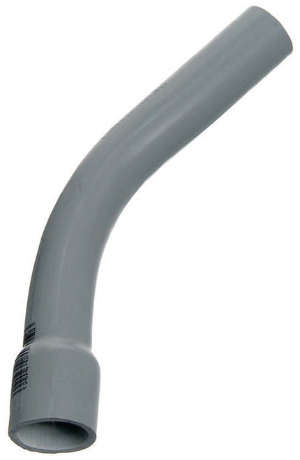Carlon UA7AFB-CTN Conduit Elbow, 45 deg Angle, PVC, Gray [SKU: ORG3333945]