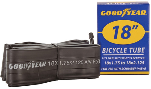 KENT 91076 Bicycle Tube, Black, For: 18 x 1-3/4 in to 2-1/8 in W Bicycle Tires [SKU: ORG9954249]
