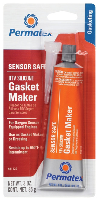 Permatex 81422 Gasket Maker, 3 oz Tube, Paste, Acetic Acid [SKU: ORG6126932]