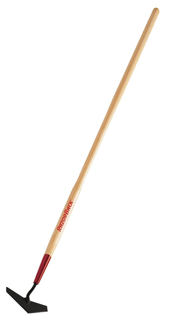 RAZOR-BACK 66137 Scuffle Hoe with Wood Handle, 6-1/2 in L Blade, Hardwood Handle [SKU: ORG7117013]