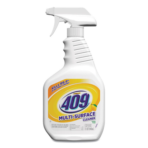 Multi-Surface Cleaner, Lemon, 32 oz Spray Bottle, 9/Carton [SKU: CLO30954]