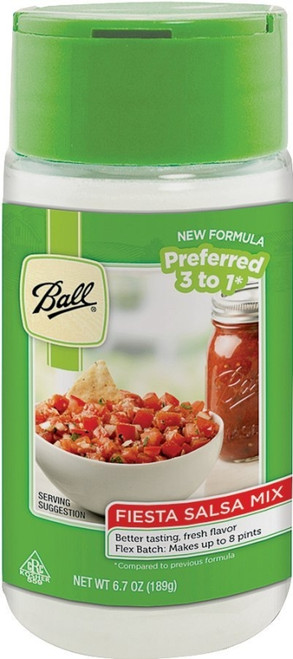 Ball 72105 Fiesta Salsa Mix, Tomato Flavor, 6.7 oz Bottle [SKU: ORG0987891]