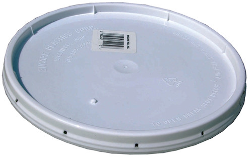 ENCORE Plastics 20000 Gasketed Lid, HDPE, White [SKU: ORG7111388]