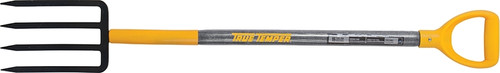 TRUE TEMPER 2812200 Spading Fork, 7-1/8 in W Tine, 8 in L Tines, Diamond Shaped Tine, 4 -Tine, Steel Tine [SKU: ORG7188105]
