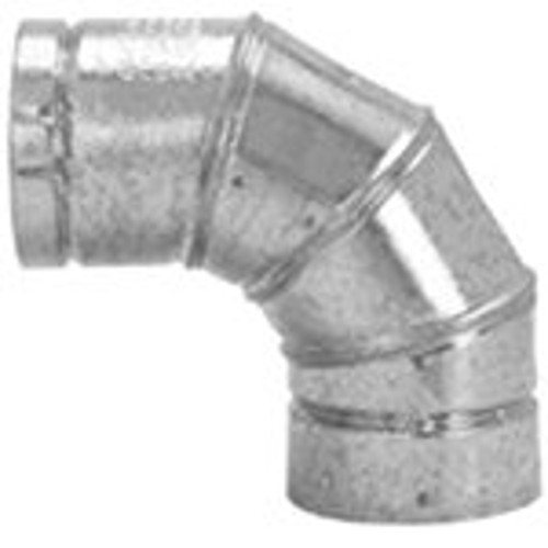 SELKIRK 104230 Elbow, 4 in Connection, Galvanized Steel [SKU: ORG0754028]