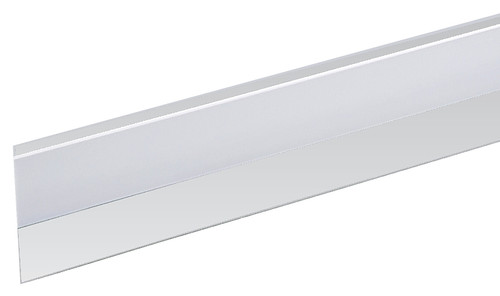 Frost King DS101CL Self-Stick Door Sweep, 36 in L, 1-1/2 in Insert, Vinyl Flange, Vinyl Insert [SKU: ORG7233042]