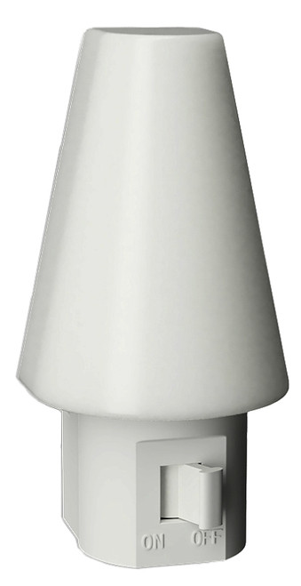 AmerTac Tipi Series NL-TIPI-F Night Light, 120 V, 0.3 W, LED Lamp, Warm White Light, 1 Lumens, 3000 K Color Temp [SKU: ORG7231483]