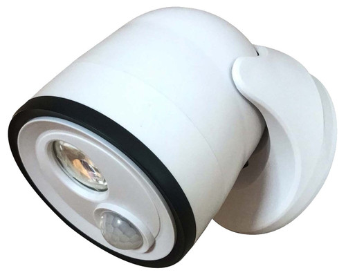 Fulcrum 33001-108 Security Light, LED Lamp, 400 Lumens, White Fixture [SKU: ORG1057918]