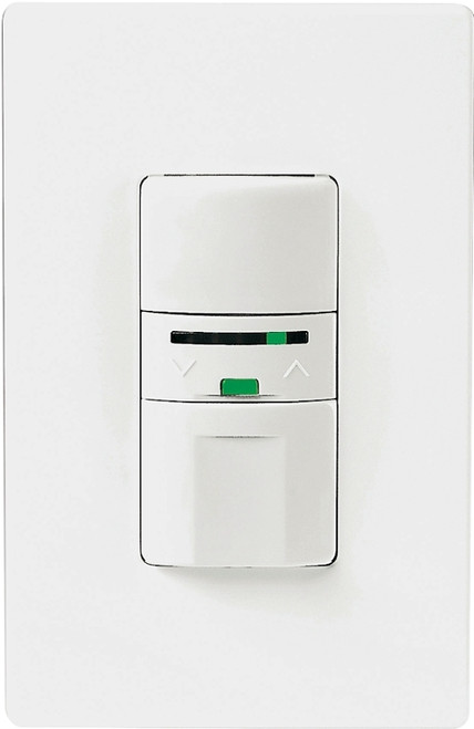 Eaton Wiring Devices OS106D1-C1-K Dimmer Sensor with LED, 120 V, 1 -Pole, Motion Sensor, 180 deg Sensing [SKU: ORG6150528]