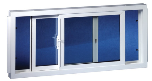 Duo-Corp 3218SLID Basement Window, Insulated Glass Glass/Screen, Vinyl Frame [SKU: ORG1449677]