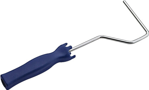 WOOSTER Mini-Koter R012-4 Roller Frame, 4 in L Roller, Plastic Handle, Threaded Handle, Blue Handle [SKU: ORG1015049]